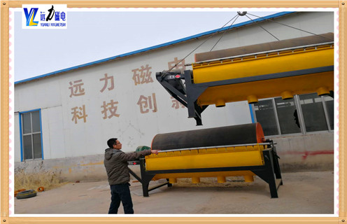 小型磁選機(jī)，臨朐小型磁選機(jī)_單筒臨朐小型磁選機(jī)磁場(chǎng)一般為多少_磁塊如何排列